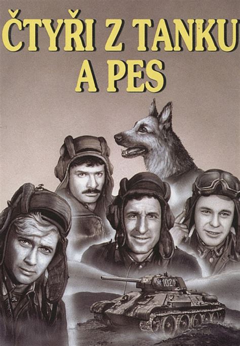 Infografika: Postavy a dej seriálu Čtyři z tanku a pes