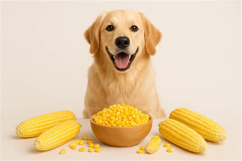 Pes jediaci kukuricu