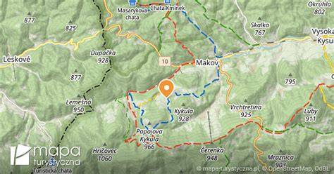 Mapa miesta: horská dedina a mestské prostredie