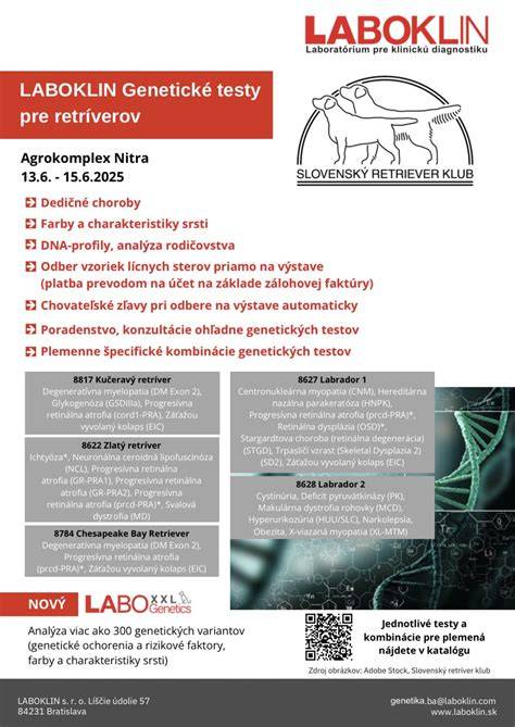 Logo Labokline a symboly genetických testov