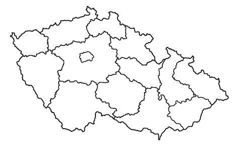 Mapa psích pláží a zón ČR a Chorvátska