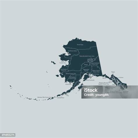 historicky pôvod plemena - mapa oblasti Aljašky a Yukon