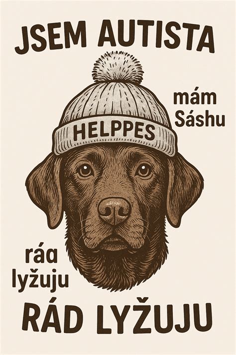 Ilustrácia psa labradorského retrívera