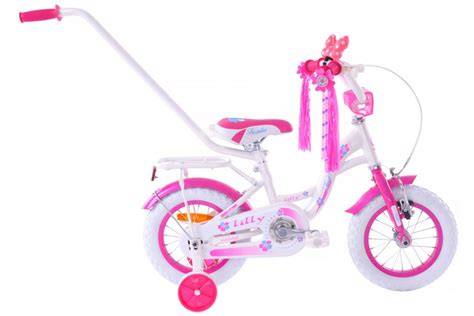 detský bicykel Reactor Puppi 12 White-Pink