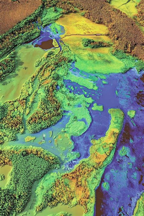 Teplotná mapa a LiDAR sken závodu