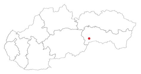 Mapa s vyznačenými realitnými kanceláriami