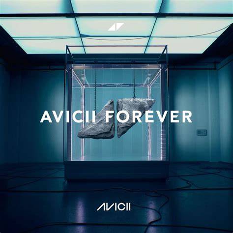 Obal albumu AVICII FOREVER: monument a kameň ako symbol večného odkazu