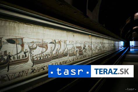 Bayeux tapestrie - dobytie Anglicka Normanmi a psov v kompozícii