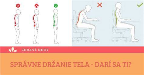 Ilustrácia: Správne a nesprávne držanie tela pri práci