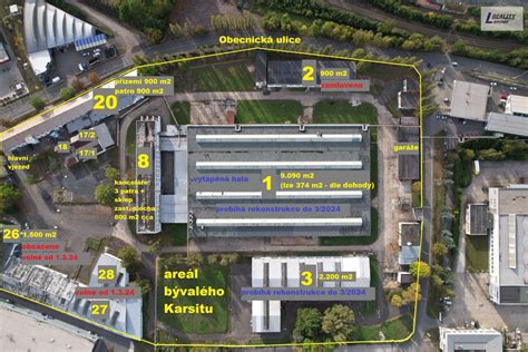 Mapa areálu venčoviska a rozlohy 2500 m2, s vyznačením 400 m2 oplotenej časti