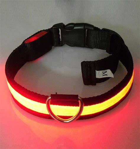 obrázok: moderné obojky s LED