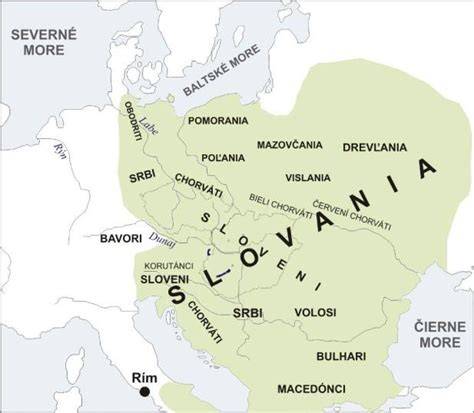 Mapa rozšírenia labradorov a ich pôvodu