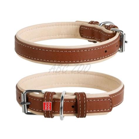 Ručne šitý kožený obojok pre psa