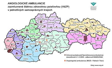 Mapa ambulancií a salónov ponúkajúcich dentálnu starostlivosť pre psy