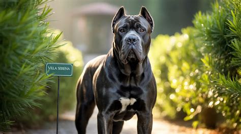 Cane Corso hrajúci sa s dieťaťom