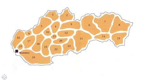 Mapa tradičných podujatí obedience v Škandinávii