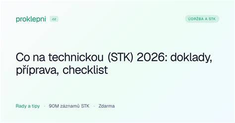 Checklist na výstavu a potrebné doklady