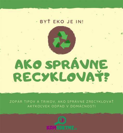 Infografika: Ako recyklovať a zúžitkovať vrchnáky PET