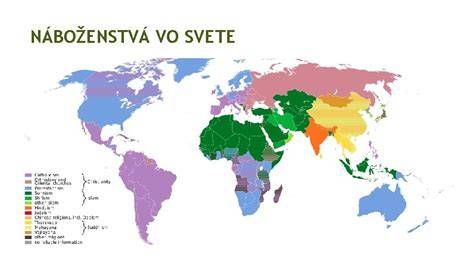 Mapa rozšírenia labradorov vo svete