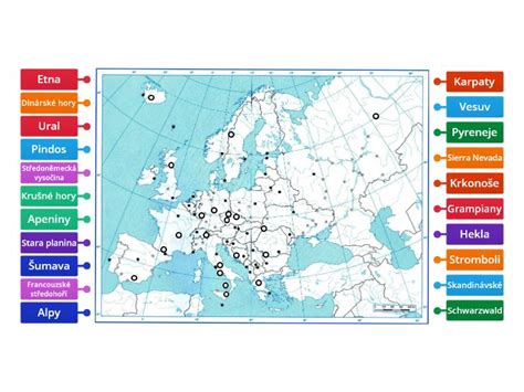 Mapa geografických oblastí spomenutých v texte