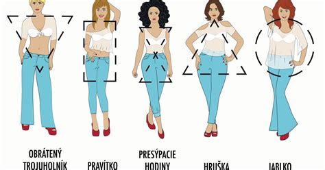 Infografika: Oblečenie podľa postavy hrušky a vhodné kombinácie