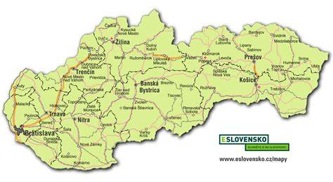 Mapa Slovenska: regióny s elektro-prostredím a dostupnosťou útulkov