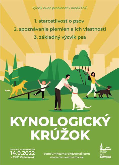 Detský kynologický krúžok - tréning a socializácia