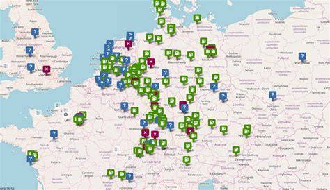 Mapa dostupnosti odchytov a karanténnych staníc v regióne