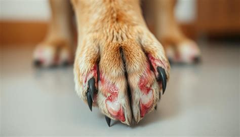 Vyšetrenie labky psa