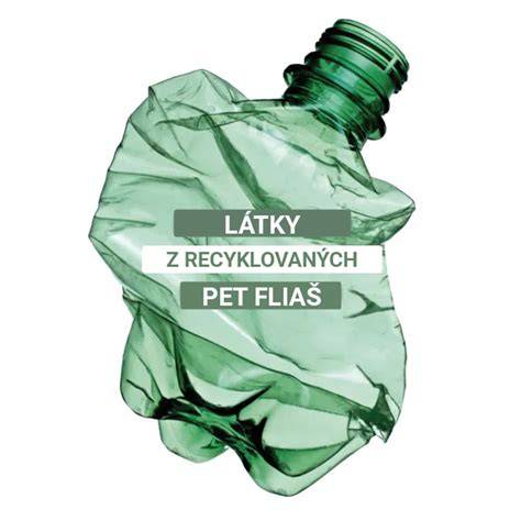 Infografika o ekologických výplniach z recyklovaných PET fliaš