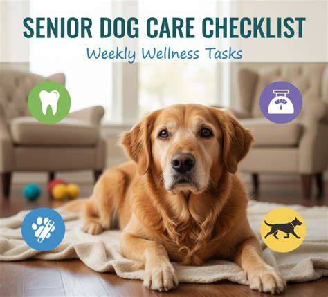 Senior dog care checklist