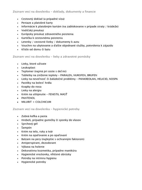 Zoznam potrebných vecí pre psa na cestovanie
