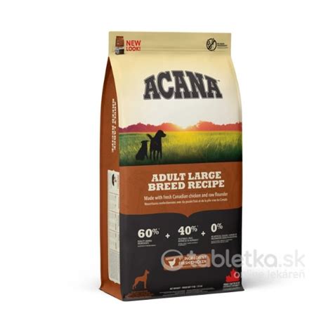 Infografika: Zloženie ACANA RECIPE vs. klasické krmivá