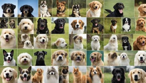 Ilustrácia rôznych malých plemien psov s vlasmi