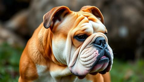 Štandardná stavba tela anglického buldoga