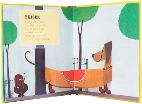 Ilustrácia zvieratiek z leporela Pes a jeho kamaráti