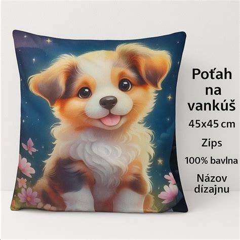 Roztomilé šteniatko na omaľovánke