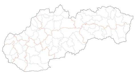 Mapa slovenských krematórií a cintorínov