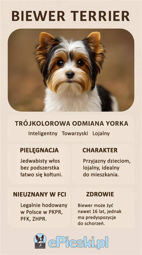 Infografika: Vzhľad a farebné varianty Biewer teriéra