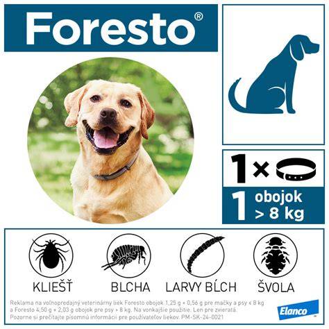 Obojok Foresto - mechanizmus uvoľňovania aktívnych látok z polymérovej matice