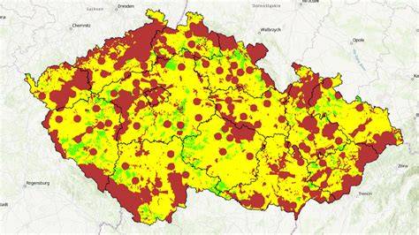 Mapa rizikových oblastí výskytu kliešťov a parazitov
