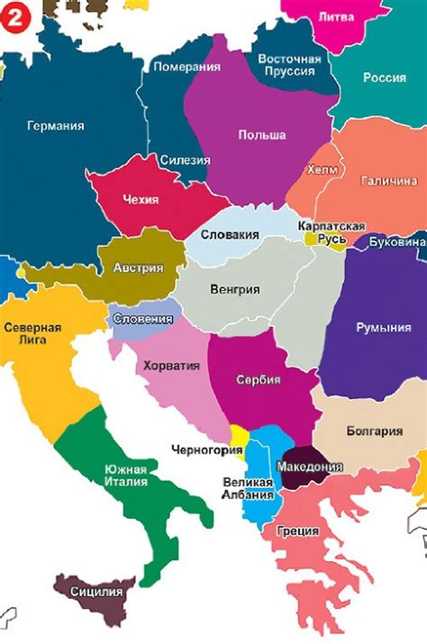 Mapa distribúcie plemena v horských regiónoch Európy