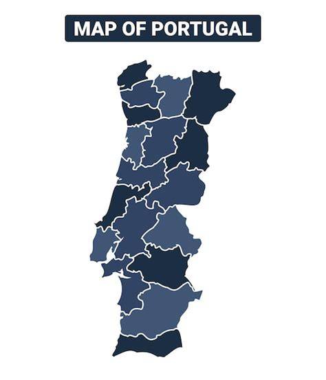 Mapa Portugalska a Algarve ako rodisko portugalského vodného psa