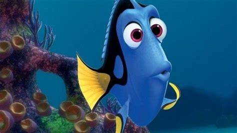 Rybka Dory a Ruminka spolu v obchode