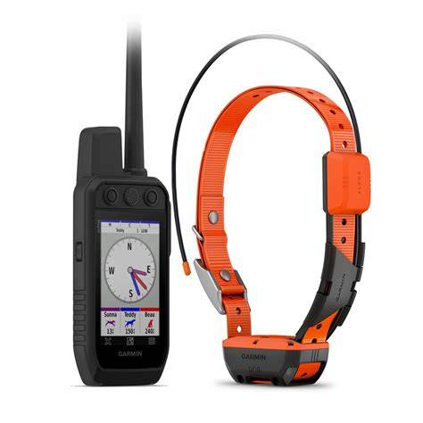 Infografika: Porovnanie dosahu a počtu sledovaných psov Garmin Alpha vs TRACKER