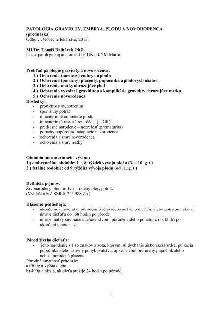Vizualizácia fáz gravidity a vývoja plodu