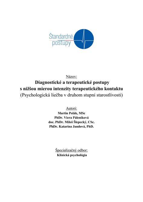 Diagnostické postupy pre neurologické ochorenia psov