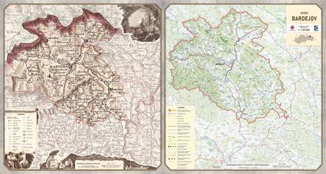 Mapa regiónu Bardejov a blízke obce s možnosťou dovozu volier