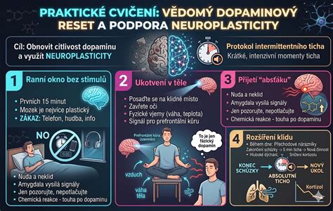infografika: Princípy tréningu na ticho a odmeňovanie
