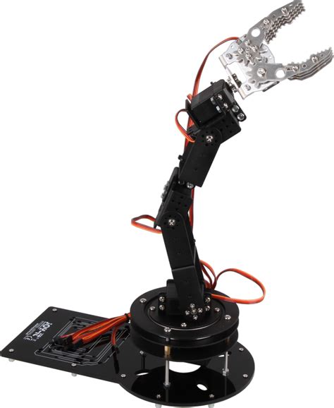 Robotické rameno pracujúce na stavbe
